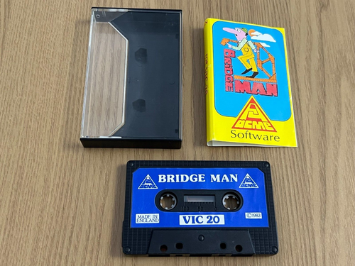 VIC 20 Acme Bridge Man Cassette - Rare & Working -👽👾Retro Gift Idea👾👽