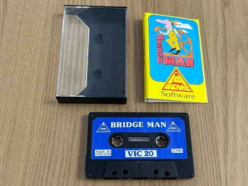 VIC 20 Acme Bridge Man Cassette - Rare & Working -👽👾Retro Gift Idea👾👽