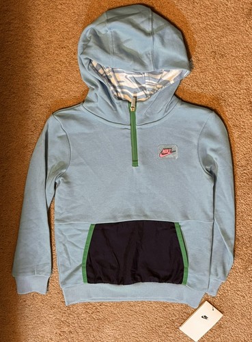 Nike Sportswear Paint Your Future Boys French Terry Hoodie Size 6 - Picture 3 of 5
