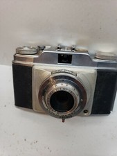 Vintage Ansco Memar 35mm Pronto Film Camera In Detachable Cowhide Case