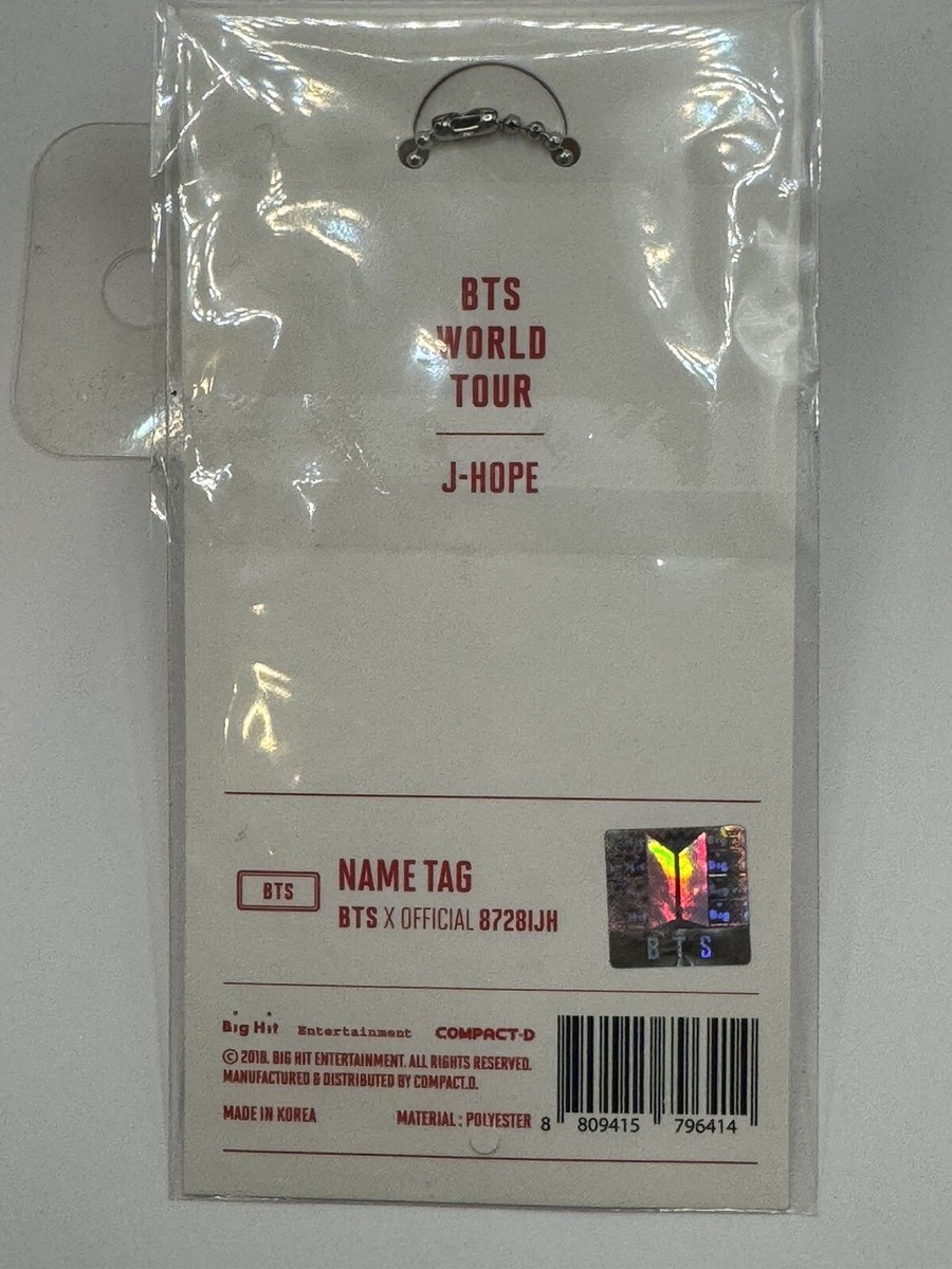 BTS OFFICIAL LOVE YOURSELF LY TOUR SEALED UNOPENED NEW NAME