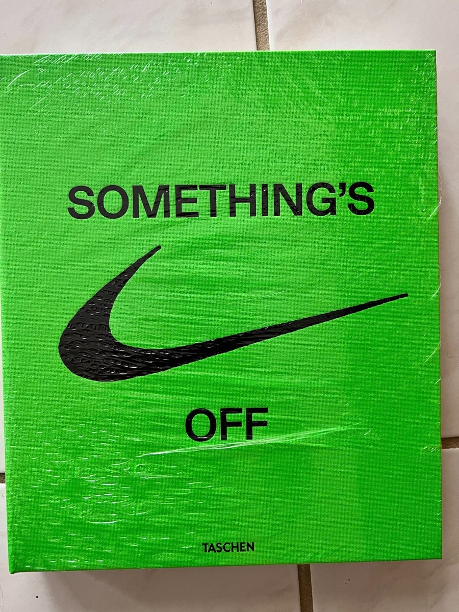 New Sealed Virgil Abloh x Nike ICONS “Somethings Off” Book Off