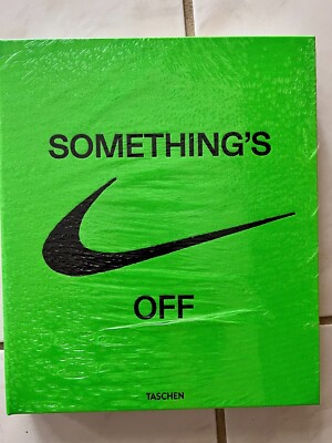 New Sealed Virgil Abloh x Nike ICONS “Somethings Off” Book Off