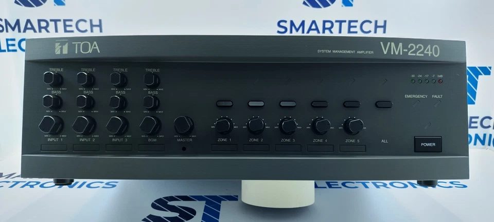 TOA VM-2240 Multifunctional System Management Amplifier VM-2000 Series - Image 3 of 4
