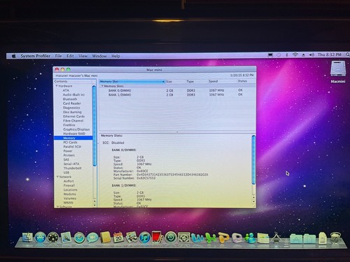 Mac Mini Model A1283 Early 2009 - Excellent Condition. With HDMI and VGA Adapter - Picture 12 of 14
