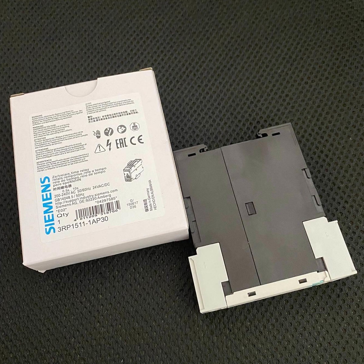 New In Box Siemens 3RP1511-1AP30 3RP1 511-1AP30 Time Relay Free Shipping - Foto 2