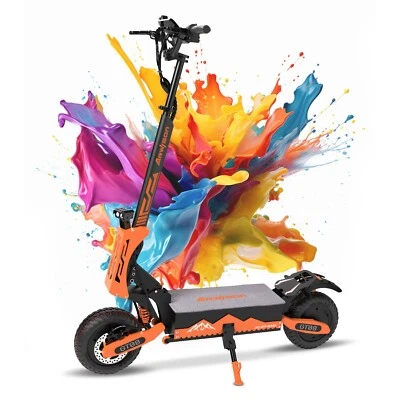 Electric Scooter for Adult 5600W Dual Motor 50MPH 60V 27AH Folding Fast Escooter - Image 1 of 4