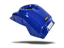 NEW HONDA TRX250R DARK BLUE PLASTIC GAS TANK COVER TRX 250R PLASTICS
