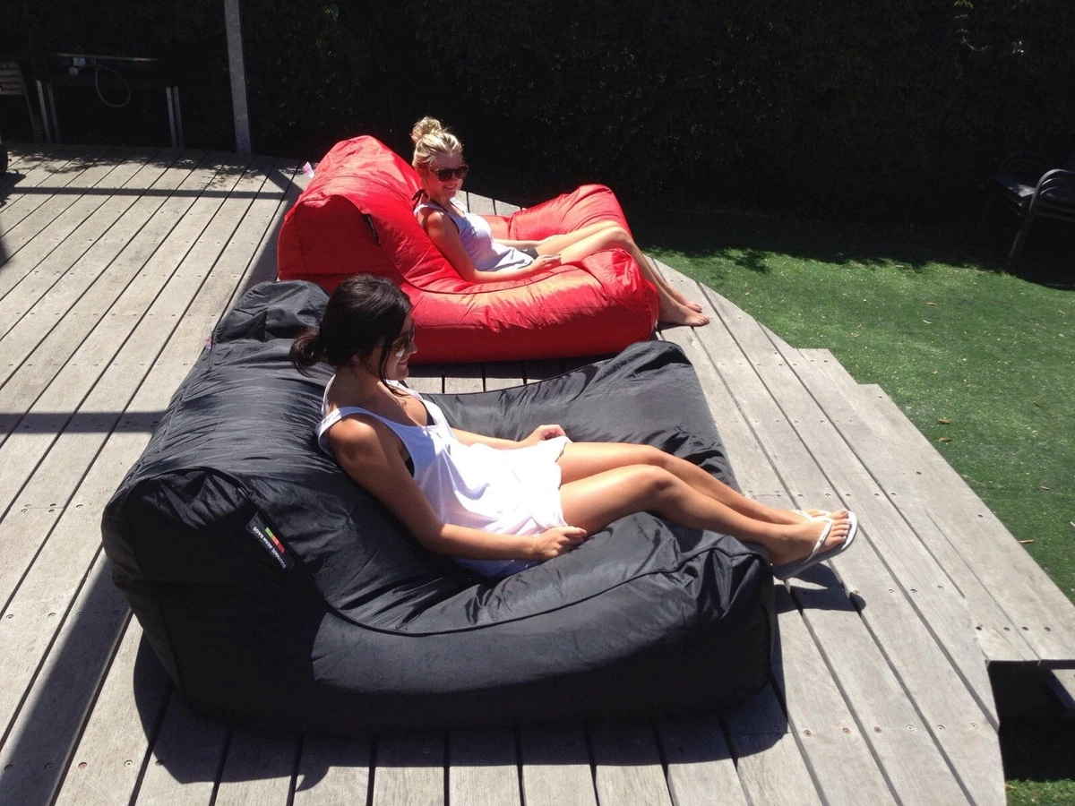 New Black Waterproof Outdoor Large Theatre Pool Bean Bag eBay