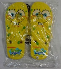 VIACOM 2011 SPONGEBOB SQUAREPANTS 9'' FLIP FLOPS FOR CHILDREN S/M GREEK EXCL.