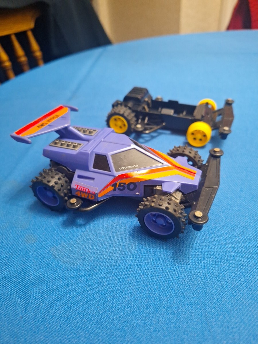 Vintage 1989 Tonka Hyper Driver Speed Vehicles 4wd Off-Road Purple