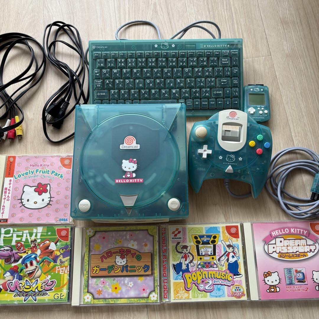 Sega Dreamcast Hello Kitty Blue Console for sale online | eBay Sega Dreamcast Hello Kitty Blue Console for sale online | eBay