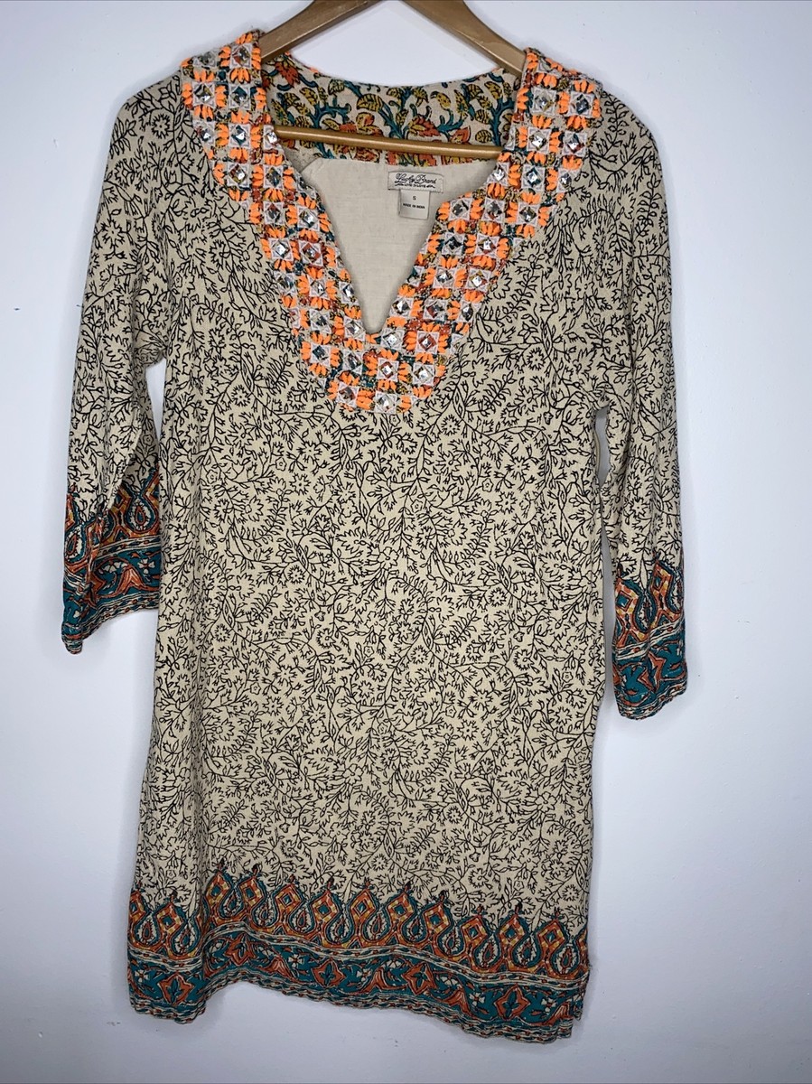 lucky brand embroidered dress Lucky Brand Women's Easy Lace Trim Embroidered Sleeveless Mini Dress