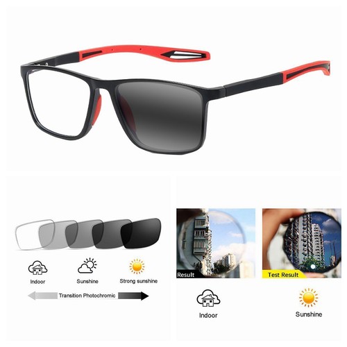 Men Women Retro Rivet Transition Photochromic Negative Nearsight Glass -1.0~-8.0 - Bild 13 von 14