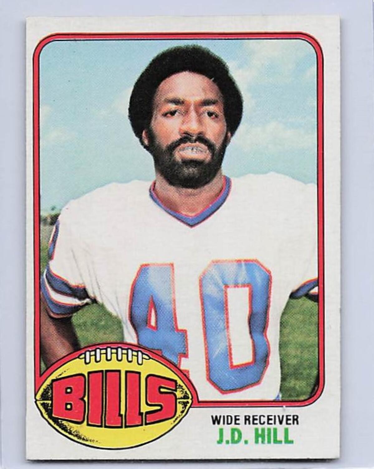 1976 TOPPS #17 J.D. HILL