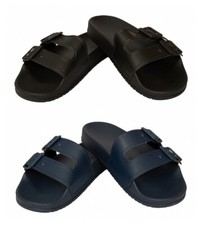 EMPORIO ARMANI men's slippers slide band with adjustable laces sea pool be