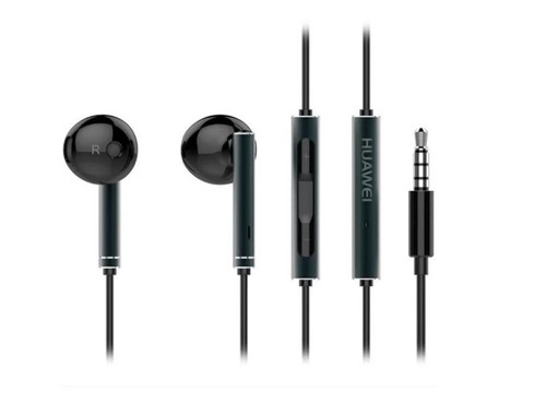 Ecouteurs Huawei honor Officiel câble 3.5mm Kit Main Libre Universel noir neuf - Picture 2 of 2