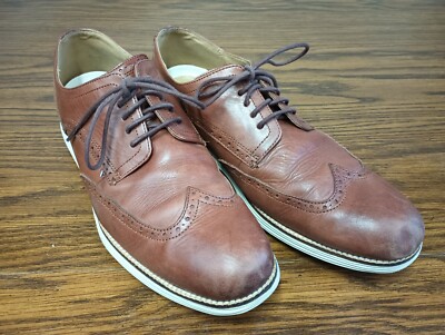 Cole Haan Men’s OriginalGrand Wingtip Oxford Shoes‎ Brown Leather C26471 Sz 13 M Mens COLE HAAN Shoes OriginalGrand Wingtip Oxford Lace up  main image 2