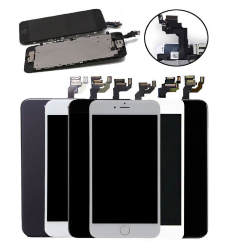 Digitalizador LCD táctil de repuesto de pantalla LCD + botón para iPhone 6 6S 6S 7 8 Plus - Imagen 1 de 29