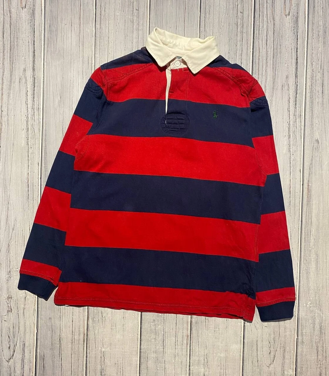 red blue striped ralph lauren