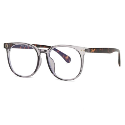 You Know Nothing Plain Lens Round Frame Anti Blue Light Myopia Eyeglass Frames