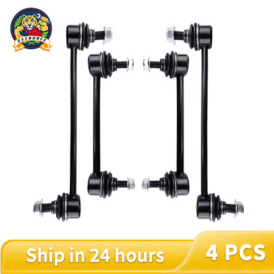4PCS Front Rear LH RH Sway Bar End Links For 2011 2012 Hyundai Sonata Kia Optima