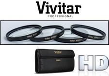 4-PC CLOSE-UP 1 2 4 10 MACRO LENS SET FOR Canon EF 75-300mm III lens