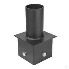 4 Inch Square Pole Bracket Tenon Adapter, Pole Top Mount for LED Street Light