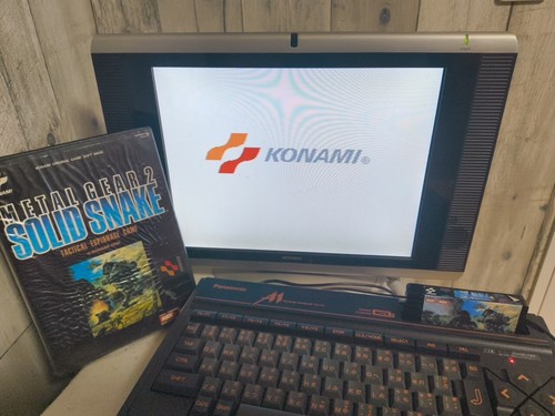 METAL GEAR 2 SOLID SNAKE MSX MSX2 Game cartridge, w/Manual, Box, Working -h0130- - Picture 14 of 19