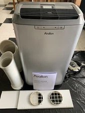 Avallon APAC120S 12,000 BTU Portable Air Conditioner Dual Hose Coils Clean Works