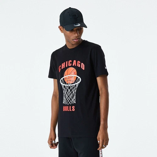 T-shirt de basket-ball New Era NBA ~ Chicago Bulls