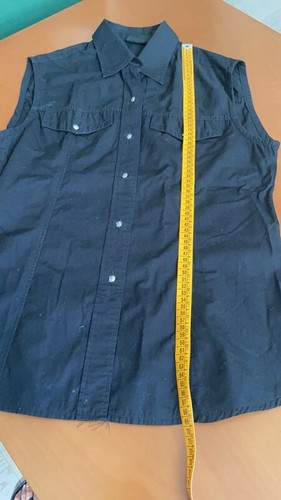 Camicia senza maniche donna nera Versace Jeans Couture - Imagen 5 de 6