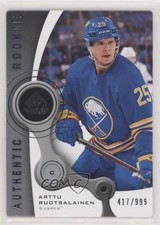 2021 Upper Deck SP Game Used 2005-06 Retro Rookies /999 Arttu Ruotsalainen y0i