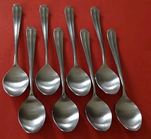 8 Supreme Cutlery LIBERTY BELL Stainless TEASPOONS 6 3/8" Japan Free Ship - Picture 4 of 9