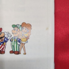 Famicom software Mario Open Golf with box and manual