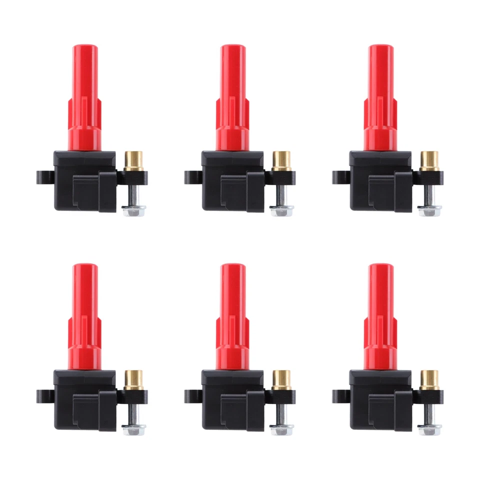 UF287 6 Ignition Coil +6 Spark Plug for 3L 3.6L Subaru Legacy Outback Tribeca B9 Foto 2 de 4