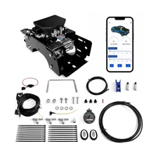 Wireless On Board Air Compressor System with App and External Pneumatic Tools...