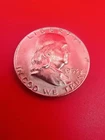 1953 D Franklin Silver Half Dollar BU