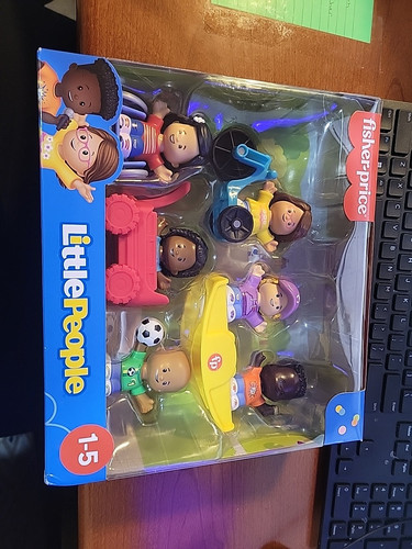 Fisher-Price Little People Toddler Figure & Accessory Pack, 9-Piece - Picture 2 of 6
