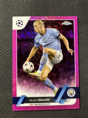 2023 topps chrome Erling Haaland  Refractor #99 133/250 YS52