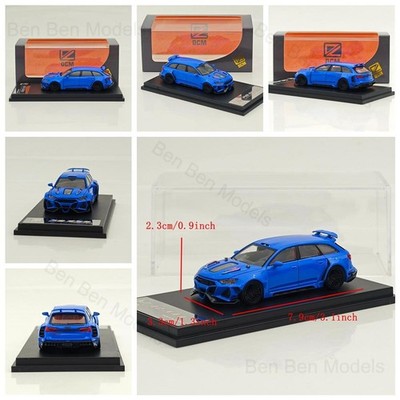 DCM 1:64 Audi RS6 2NCS Wagon Widebody Kit Sports Model Diecast