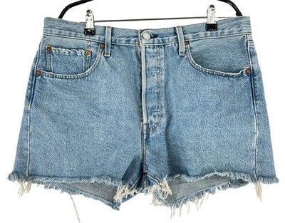 LEVIS STRAUS & CO Women 501 Denim Shorts Size W30
