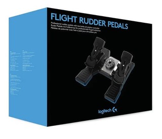 Logitech GX56 H.O.T.A.S Throttle and Joystick & G Pro Flight Rudder Pedals