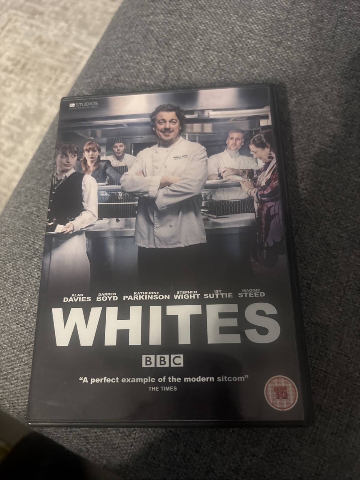 WHITES COMPLETE BBC TV SERIES DVD Alan Davies Darren Boyd David Kerr UK R2