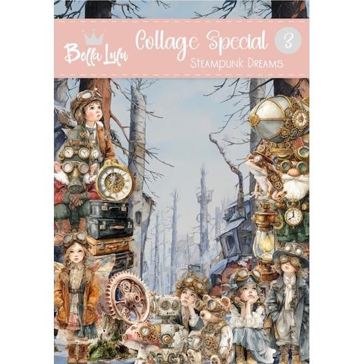 Bella Lulu Collage Special Book -Steampunk Dreams