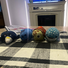 Disney Finding Dory Tsum Tsum Mini Plush Lot of 4 Multicolor Washable 2016