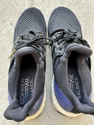Adidas Ultra Boost 1.0 BLACK PURPLE 2015 Size 11 - Picture 4 of 8