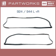 2x Door Seal For Porsche 924 944 Coupe Door Rubber L R Oe Manufacturer 2x Door Seal For Porsche 924 944 Coupe Door Rubber L R Oe Manufacturer