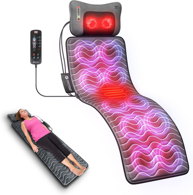 #ad Powermat by Powerfit – Full Body Massage Mat with Detachable Massage Pillow 9 I $216.70