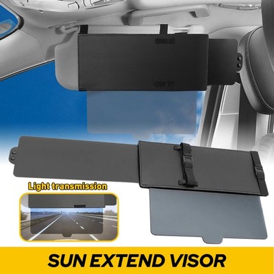 1 Piece Visor Car Extender Sun Blocker Universal Anti-Glare Sun Visor Extender J